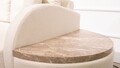 Coltar, Balcab Home, 825BLC5263, MDF / PAL, Crem