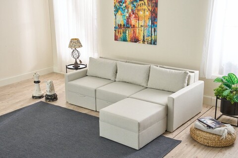 Coltar, Balcab Home, 825BLC5271, Lemn de brad, Crem
