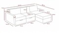 Coltar, Balcab Home, 825BLC5272, Lemn de brad, Antracit