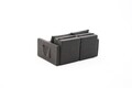 Canapea extensibila 2 locuri, Balcab Home, 825BLC5414, Lemn de brad, Antracit
