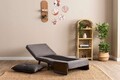 Fotoliu extensibil, Futon, 859FTN2332, 77x70x82 cm, poliester/metal , gri