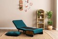 Fotoliu extensibil, Futon, 859FTN2333, Metal , Verde petrol