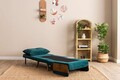 Fotoliu extensibil, Futon, 859FTN2333, Metal , Verde petrol