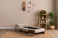 Fotoliu extensibil, Futon, 859FTN2336, 77x70x82 cm, poliester/metal , crem