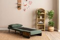 Fotoliu extensibil, Futon, 859FTN2339, 77x70x82 cm, poliester/metal , verde