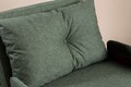 Fotoliu extensibil, Futon, 859FTN2339, 77x70x82 cm, poliester/metal , verde