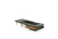 Fotoliu extensibil, Futon, 859FTN2339, 77x70x82 cm, poliester/metal , verde