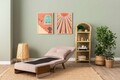 Fotoliu extensibil, Futon, 859FTN2341, 77x70x82 cm, poliester/metal , bej