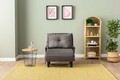 Fotoliu extensibil, Futon, 859FTN2343, Metal , Gri