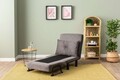 Fotoliu extensibil, Futon, 859FTN2343, Metal , Gri