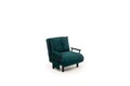 Fotoliu extensibil, Futon, 859FTN2344, Metal , Verde petrol