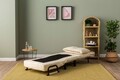 Fotoliu extensibil, Futon, 859FTN2345, Metal , Crem