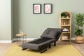 Fotoliu extensibil, Futon, 859FTN2346, Metal , Gri inchis