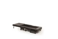 Fotoliu extensibil, Futon, 859FTN2346, Metal , Gri inchis