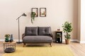 Canapea extensibila 2 locuri, Futon, 859FTN2718, Metal , Gri