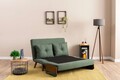 Canapea extensibila 2 locuri, Futon, 859FTN2725, Metal , Verde