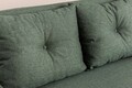 Canapea extensibila 2 locuri, Futon, 859FTN2725, Metal , Verde