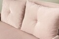 Canapea extensibila 2 locuri, Futon, 859FTN2727, Metal , Bej