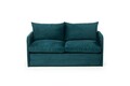 Canapea extensibila 2 locuri, Futon, 859FTN2871, Metal , Verde petrol