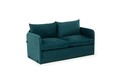 Canapea extensibila 2 locuri, Futon, 859FTN2871, Metal , Verde petrol