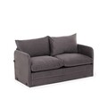 Canapea extensibila 2 locuri, Futon, 859FTN2873, Metal , Gri