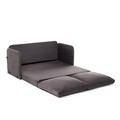 Canapea extensibila 2 locuri, Futon, 859FTN2873, Metal , Gri