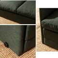 Canapea extensibila 2 locuri, Futon, 859FTN2876, Metal , Verde