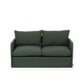 Canapea extensibila 2 locuri, Futon, 859FTN2876, Metal , Verde