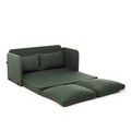 Canapea extensibila 2 locuri, Futon, 859FTN2876, Metal , Verde