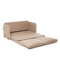 Canapea extensibila 2 locuri, Futon, 859FTN2877, Metal , Bej