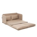 Canapea extensibila 2 locuri, Futon, 859FTN2877, Metal , Bej