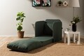 Fotoliu extensibil, Futon, 859FTN2883, Metal , Verde