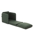 Fotoliu extensibil, Futon, 859FTN2883, Metal , Verde