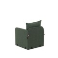 Fotoliu extensibil, Futon, 859FTN2883, Metal , Verde
