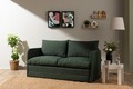 Canapea extensibila 2 locuri, Futon, 859FTN2890, Metal , Verde