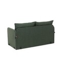 Canapea extensibila 2 locuri, Futon, 859FTN2890, Metal , Verde