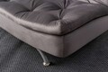 Canapea extensibila 3 locuri, Futon, 859FTN2892, Metal , Gri