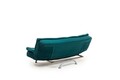 Canapea extensibila 3 locuri, Futon, 859FTN2893, Metal , Verde petrol