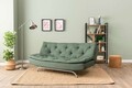 Canapea extensibila 3 locuri, Futon, 859FTN2895, Metal , Verde