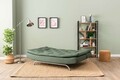 Canapea extensibila 3 locuri, Futon, 859FTN2895, Metal , Verde