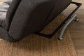 Canapea extensibila 3 locuri, Futon, 859FTN2896, Metal , Gri inchis