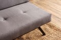 Canapea extensibila 3 locuri, Futon, 859FTN2899, Metal , Gri