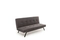 Canapea extensibila 3 locuri, Futon, 859FTN2899, Metal , Gri