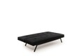Canapea extensibila 3 locuri, Futon, 859FTN2900, Metal , Negru