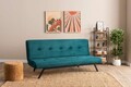 Canapea extensibila 3 locuri, Futon, 859FTN2901, Metal , Verde petrol