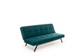 Canapea extensibila 3 locuri, Futon, 859FTN2901, Metal , Verde petrol