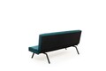 Canapea extensibila 3 locuri, Futon, 859FTN2901, Metal , Verde petrol