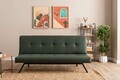 Canapea extensibila 3 locuri, Futon, 859FTN2902, Metal , Verde