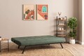 Canapea extensibila 3 locuri, Futon, 859FTN2902, Metal , Verde