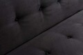 Canapea extensibila 3 locuri, Futon, 859FTN2904, Metal , Negru